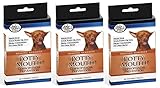 4 Paws (3 Pack) Four Paws Potty Mouth Dog Coprophagia Prevention Chewable Tablets, 120 Tablets Per Pack