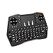Betheaces Wireless Mini Keyboard 2.4GHz Game Keyboard with Touchpad Mouse Remote Control, Rechargeable Combos for PC, Pad, Laptop, Tablet, Google, Android TV Box and More