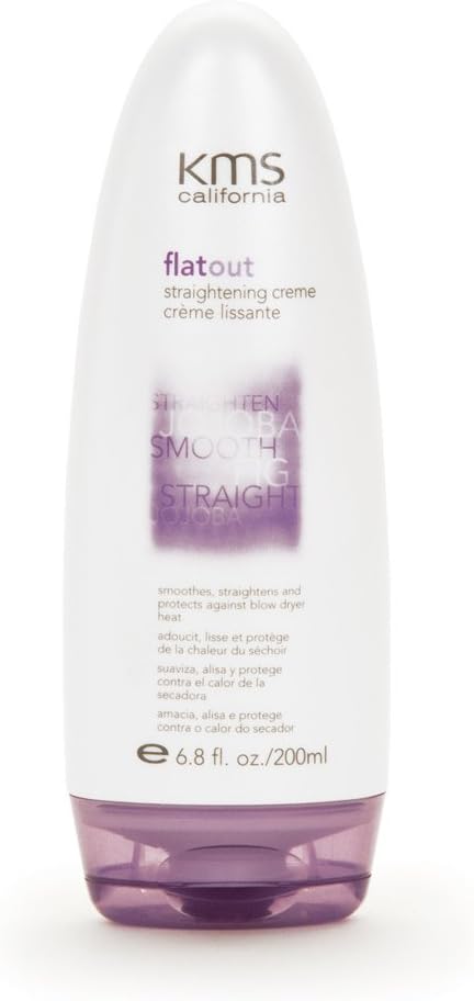 KMS Flat Out Straight Creme, 6.8 oz