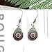 Myhouse Bohemian National Style Hollow Water Drop Shaped Alloy Long Earrings