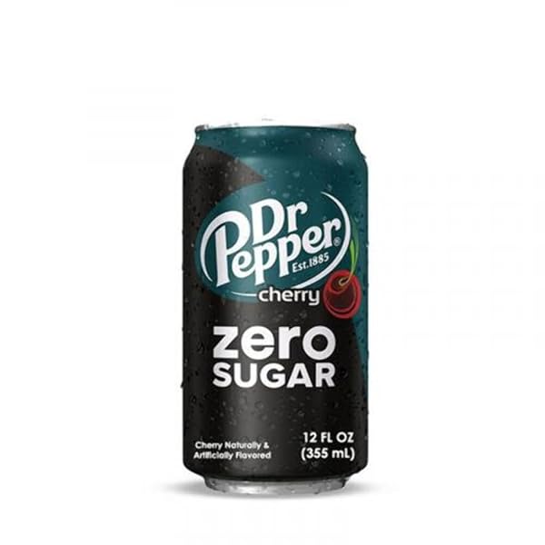 DR. PEPPER CHERRY ZERO SUGAR CAN 355ML – U.S EDITION