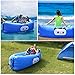 FOCHEA Inflatable Air Lounger, Portable Air Sofa with Pocket, Anti-Air Leaking & Waterproof Design, Air Chair for Camping/Travelling/Hiking/Beach