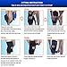 Knee Brace for Women Men,T Timtabo Hinged Knee Brace Support for Knee Stabilizer, Neoprene Knee Support Wrap for Arthritis,Athletic Leg Brace for Sports Trauma,Sprains,Pain Recovery-NEW 4XL