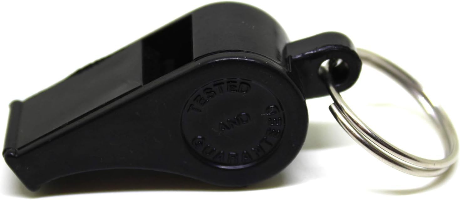 Fitness Health FH Pro Sports Whistle with Lanyard - High Pitch Instant Response Referee Whistle (1 Whistle)