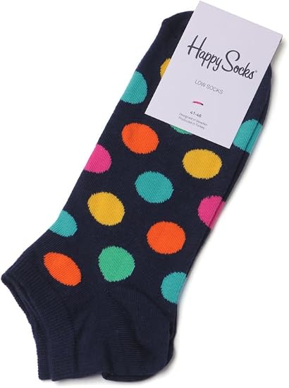Amazon ハッピーソックス Happy Socks 水玉 くるぶし ソックス Hpbd05 並行輸入品 ネイビー 靴下 レッグウェア 通販