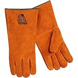 Steiner 2119C-XS Kevlar Side Split Cowhide Leather Welding Gloves, Extra Small