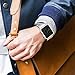 UKCOCO Compatible Apple Watch 38mm Diamond Case, Aluminum iWatch Bezel Metal Cover Crystal Rhinestone Protective Protector Cover for iWatch Series 1/2/3 Sport and Edition (38mm Silver)