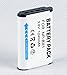 Battery (2-Pack) + Charger for Sony HDR-CX240, HDR-CX405, HDR-CX440 Handycam Camcorder