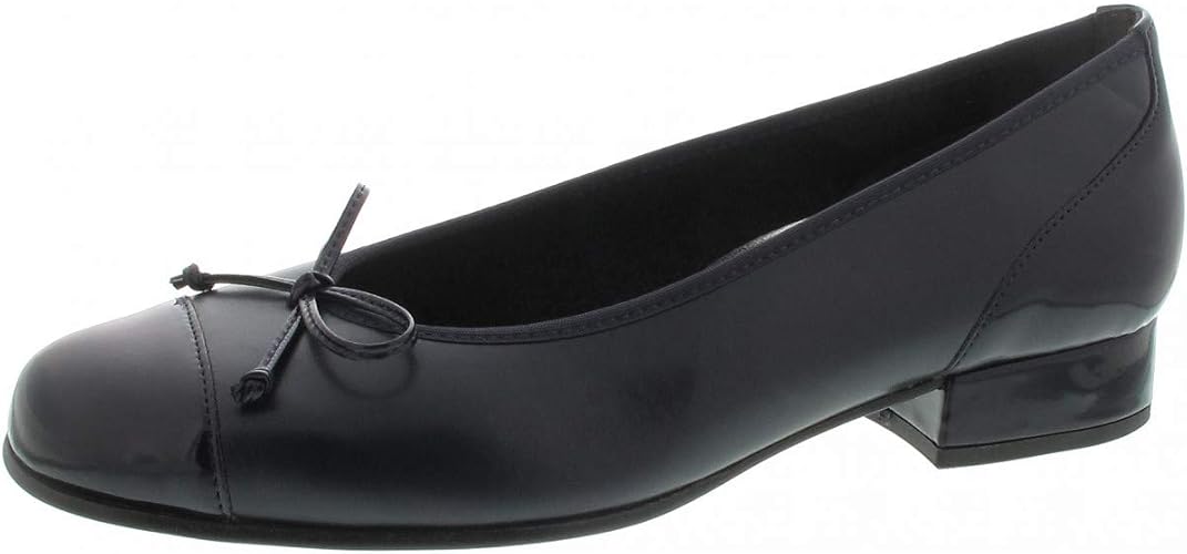 gabor navy ballet pumps