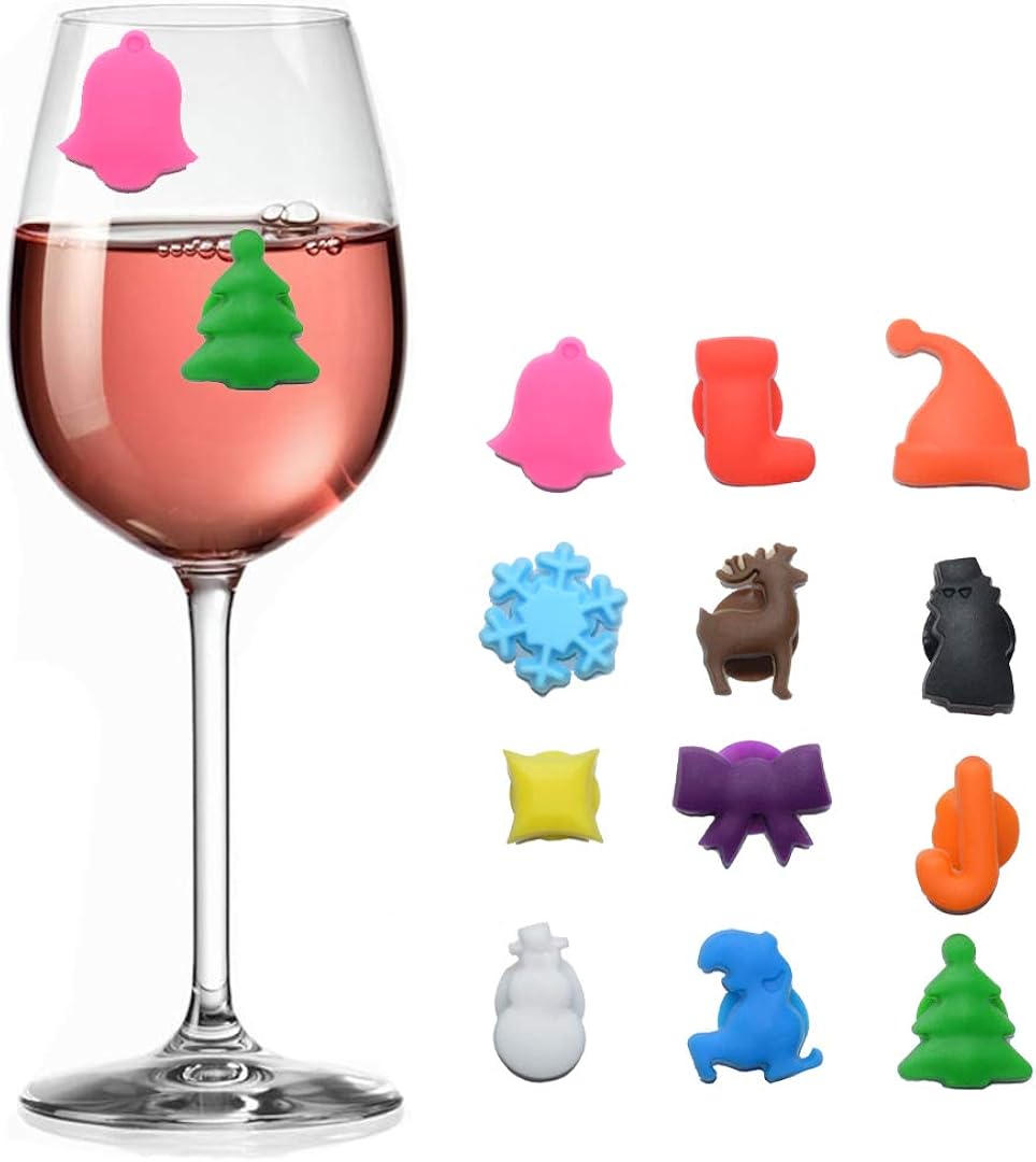 Wine Glass Markers,Party Wine Glass Charms Drink Markers