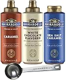 Ghirardelli Sea Salt Caramel, White Chocolate and