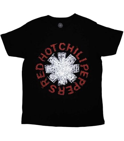 Amazon.com: Red Hot Chili Peppers Official Colorful Asterisk Tank
