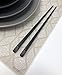 Mintrico Reusable Chopsticks Luxury Japanese Style 5 Pair Set Dishwasher Safe (Dashed)