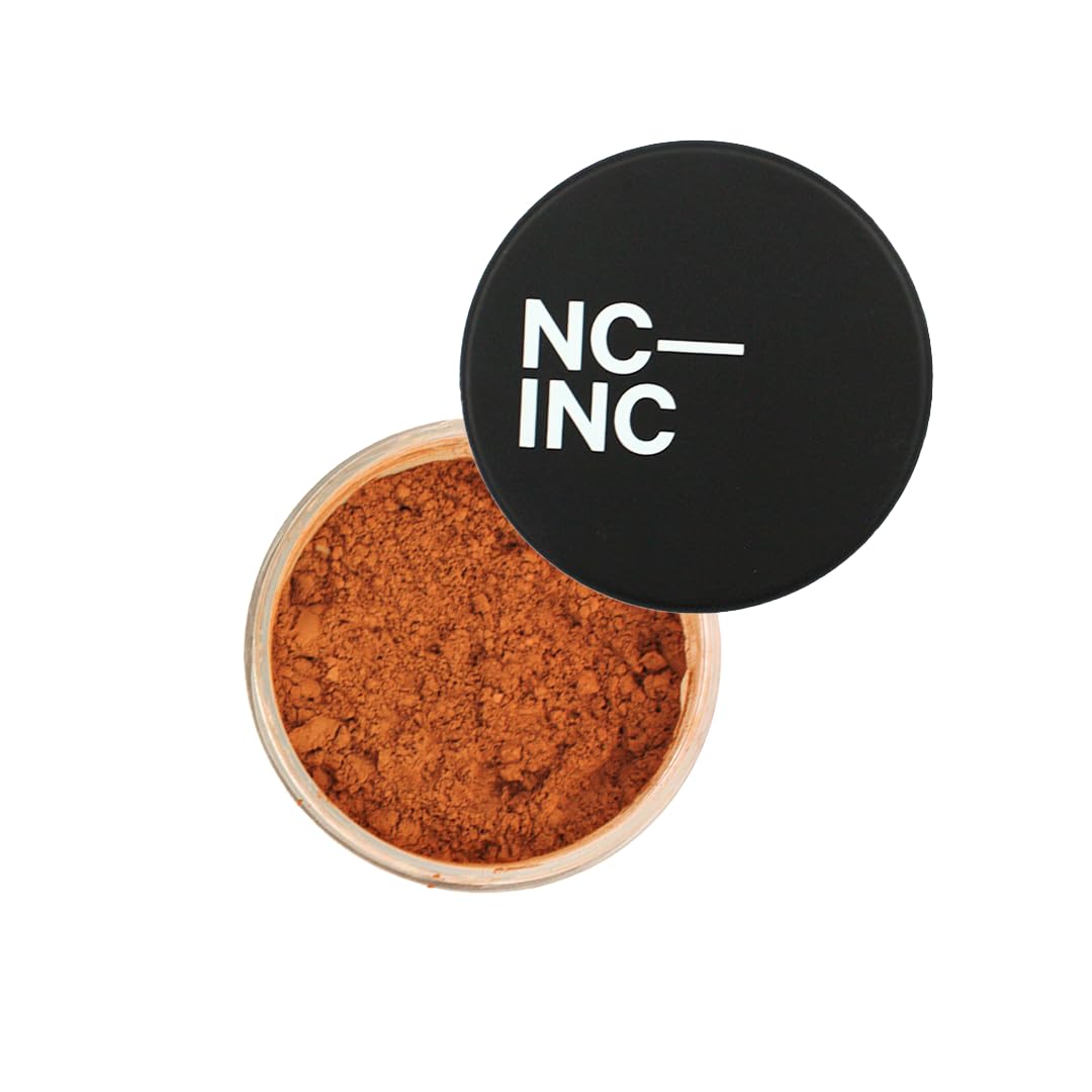 NC-INC Mineral Powder Foundation | Buildable Coverage | Matte Finish | Deep Tan 13 | 8g