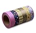 LolliZ® Washi Tape – Retro Chic Set with Six Rolls of Fun and Festive Colors