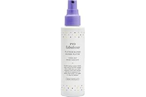 Evo Fabuloso Platinum Blonde Toning Mist - Platinum Hair Toner - Enhances Vibrancy, Neutralizes Yellow Tones