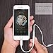 Darrent z016 104 Lightning Headphone Jack Adapter, Connector to 3.5 mm Aux Female Audio Jack Earphone Extender Stereo for iPhone 7/7 Plus, White