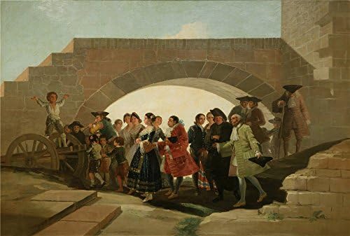 'Goya Y Lucientes Francisco De The Wedding 1791 92 ' Oil Painting, 30 X 45 Inch / 76 X 113 Cm ,printed On Polyster Canvas ,this Vivid Art Decorative Canvas Prints Is Perfectly Suitalbe For Bar Decoration And Home Decoration And Gifts