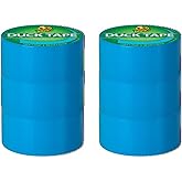 Duck Brand Duck Color Duct Tape, 6-Roll, Electric Blue (1311000_C)