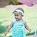 JLIKA Baby Girl Headbands Cotton Knotted Headband Headwrap Modern Turban Fashion Head Band Wrap Rabbit Ear Bows for newborns infants toddlers - 10 Pack (Modern Designs Collection)
