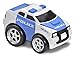Kid Galaxy Squeezable Pull Back Police Car. Toddler Emergency Vehicle Toy for Kids Age 2 and Up