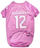 Pets First NFL Seattle Seahawks No.12th Man Jersey, X-Small