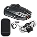 Cobra ESD7570 9-Band Performance Radar/Laser Detector with 360 Degree Detection with Car Mat Bundle + 1 Year Extended Warranty