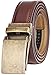 Marino Avenue Mens Leather Ratchet Belt - Adjustable Belt for Size 28