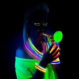 Ammy Glow Glow Sticks 100 Pack with 100 Connectors Kit 205 Pcs view 4