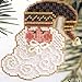 Charming Santa Beaded Counted Cross Stitch Ornament Kit Mill Hill 2002 Charmed Santa Faces