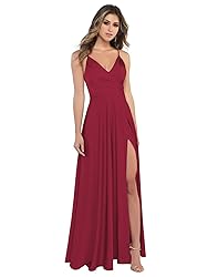 Lindo Noiva Wine Red Bridesmaid Dresses Wedding