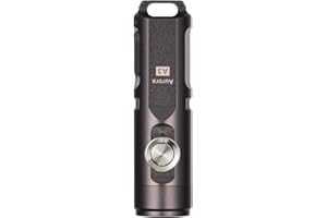 RovyVon A3 Gen 4 Keychain Flashlight- Super Bright 650 Lumens, USB C Rechargeable EDC Flashlight Water-Resistant, Lightweight- Ideal for Everyday Carry, Camping, Hiking, Emergency (Gun Grey)