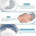 Jet Bubble Spa Massage Bowl, Vibrating Hand Bowl, for Nail Polish Remove, Dead Skin Softening and Beauty Both Hands Care