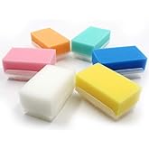 Wellgler's Autism Sensory Brush for Therapy,Surgical Scrub Brush,Bbaby Sponge for Bathing, Cradle Cap Brush (6Pack)