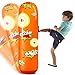 Novelty Place Kid's Inflatable Punching Bag - 4 Feet Tall Free Standing Socker Bopper Buddy - Hit & Bounce Back Air Bop Toy Fun for All Ages Boys Girls Fitness & Stress Relief
