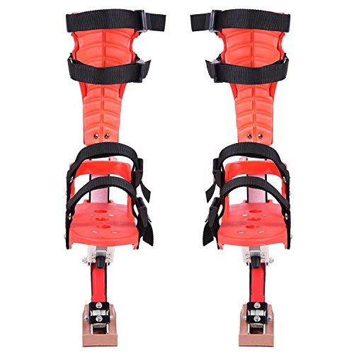 KOVAL INC. Jumping Stilts Bouncing Shoes Fitness Exercise for Kid/Youth (Red) - Thumbnail 3