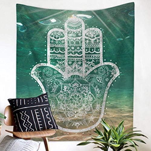 Jiamingyang Elephant Print Wall Hanging Tapestry Bohemian Room Decor Bedding Rug (Small/59" X 51", 3)