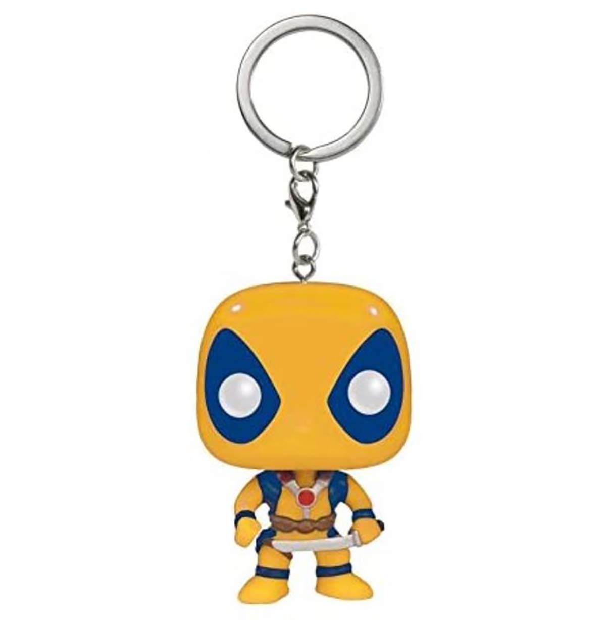 FunKo - Marvel Comics-Yellow Deadpool Keyring 7511