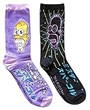 The Simpsons Homer Mr. Sparkle Men's Casual Crew Sock Set Pack of 2