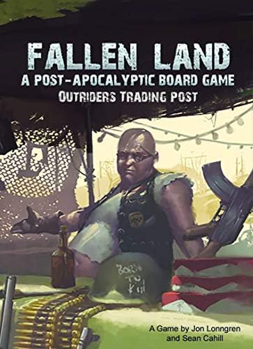 Outriders Trading Post Expansion For Fallen Land A Postapocalyptic Board Game