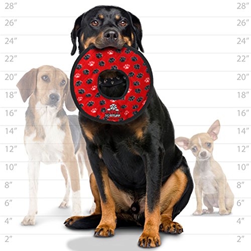 Tuffy No Stuff Ultimate Ring Red Paw