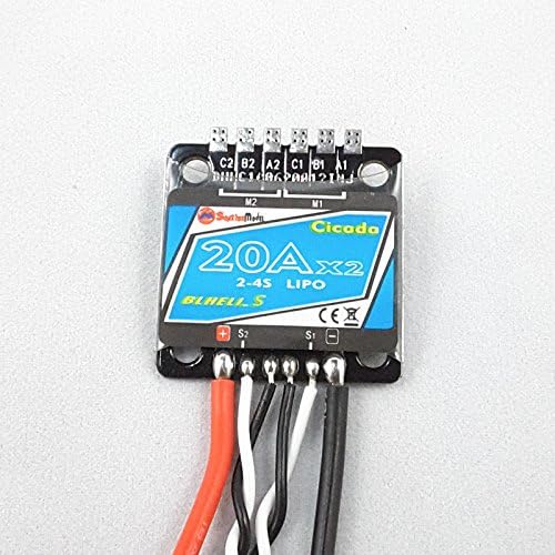 65Drones Sunrise Cicada 20Ax2 Solder Pad Edition BLHeli_S (Pack of 2 pcs)