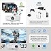 Bluetooth Wireless Smart HD Projector WiFi, Video Projector 4600 Lumen 1280×800 Native Home Theater Android LCD LED Projectors HDMI USB Aux Audio VGA, Home Cinema Game Consoles APPs Outdoor Moviesthumb 1