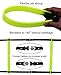 Pepup Sports Super Flat 10 Rungs Adjustable Speed Agility Ladder with Free Carry Bag, 13'
