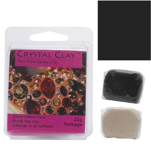 Crystal Clay 2Part Epoxy Clay Kit 'Black' 25 Grams Amazon.co.uk