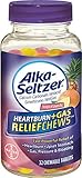 Alka-Seltzer Heartburn Plus Gas Relief Chews, Tropical Punch, 32 Count Pack of 2 by Alka-Seltzer