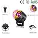 Party Ball Light Disco Lights Mini Disco Ball 6 Colors Stage Lights With Remote Control, Sound Motion Sensor Stage Lights for Indoor Kid's Parties, Bar, Dancing, Wedding. Upgraded Version (1 pack)