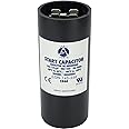 Appli Parts Motor Start Capacitor 145-175 Mfd (microfarads) uF 250 VAC Universal fit for Electric Motor Applications 1-7/16 in Wide 3-3/8 in Height CON-145-250