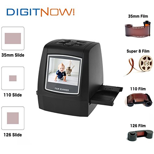 Digitnow-22MP14MP-All-In-1-SlideFilm-and-Negative-Scanner-for-35mm-110-126-and-Super-8-FilmsSlidesNegatives-To-Digital-Converter