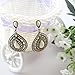 Boho Earrings Drop Vintage Crystal Earring Beaded Bohemian for Women
